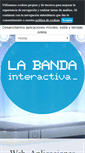 Mobile Screenshot of labandainteractiva.com